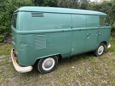 Lot 1967 Volkswagen Split Screen Panel Van – Rare Double-Door Example