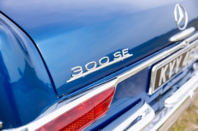 Lot 163 - 1965 Mercedes-Benz 300 SE Coupé