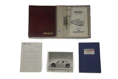 Lot 206 - 1986 Ford RS200 ‘S’