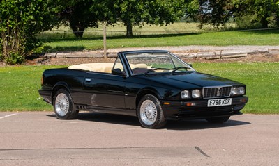 Lot 1988 Maserati Biturbo Spyder