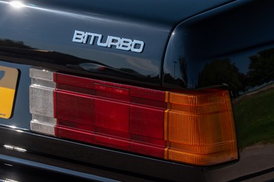 Lot 1988 Maserati Biturbo Spyder