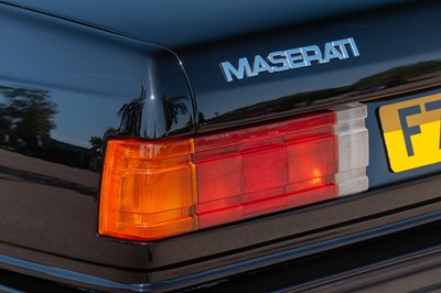 Lot 1988 Maserati Biturbo Spyder