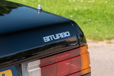 Lot 1988 Maserati Biturbo Spyder