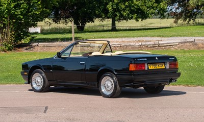 Lot 1988 Maserati Biturbo Spyder
