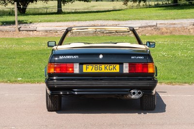 Lot 1988 Maserati Biturbo Spyder