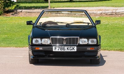 Lot 1988 Maserati Biturbo Spyder