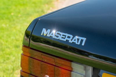 Lot 1988 Maserati Biturbo Spyder