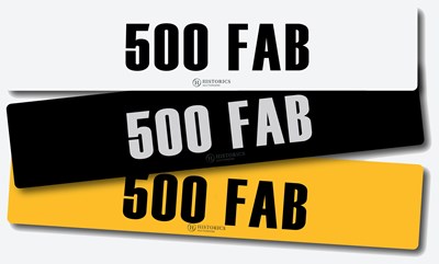 Lot 31 - Registration 500 FAB