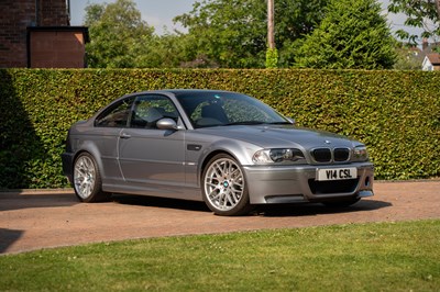 Lot 2003 BMW M3 CSL