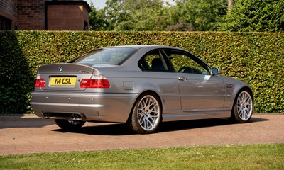 Lot 2003 BMW M3 CSL
