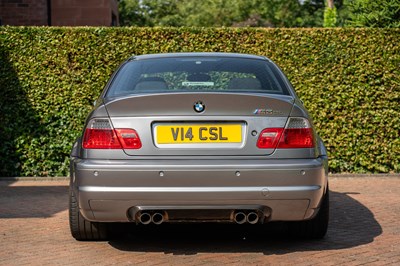 Lot 2003 BMW M3 CSL