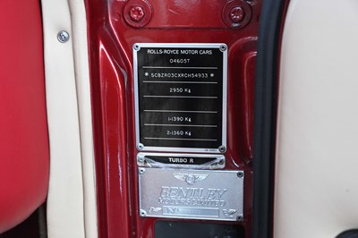 Lot 1994 Bentley Turbo R