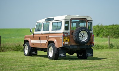 Lot 1983 Land Rover Defender 110 V8 County Station Wagon