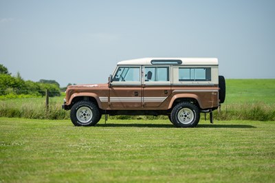 Lot 1983 Land Rover Defender 110 V8 County Station Wagon