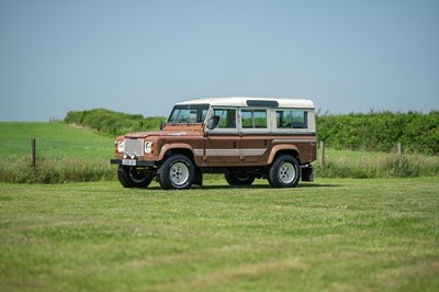 Lot 1983 Land Rover Defender 110 V8 County Station Wagon