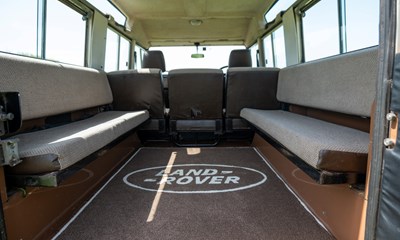 Lot 1983 Land Rover Defender 110 V8 County Station Wagon