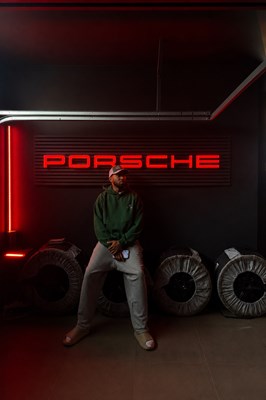 Lot Porsche Showroom Sign