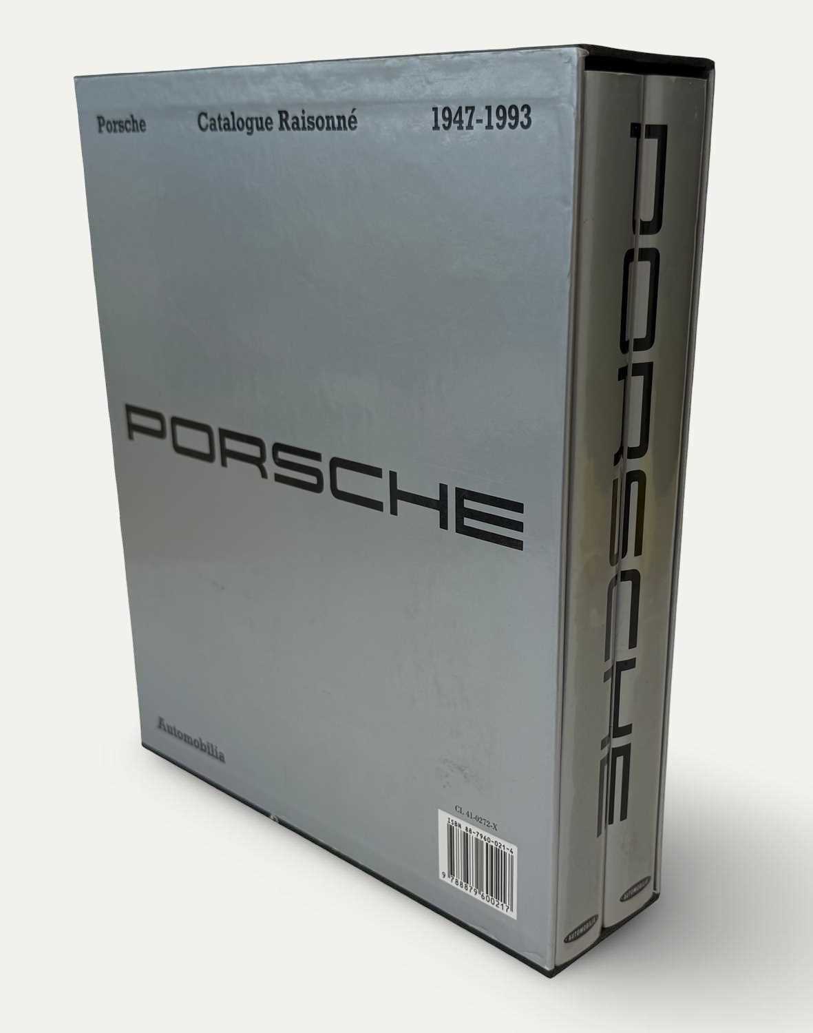 Lot Porsche Catalogue Raisonné – Double Book