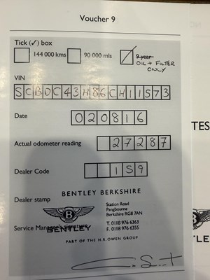 Lot 269 - 2006 Bentley Azure