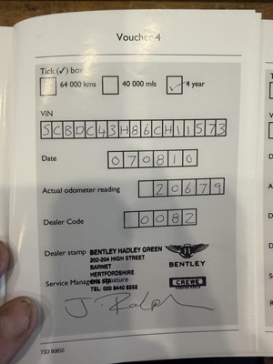 Lot 269 - 2006 Bentley Azure