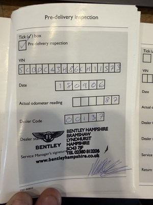 Lot 269 - 2006 Bentley Azure
