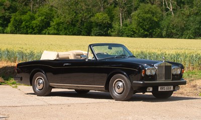 Lot 1981 Rolls Royce Corniche Mulliner Park Ward