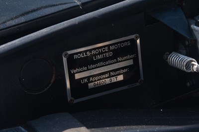 Lot 1981 Rolls Royce Corniche Mulliner Park Ward