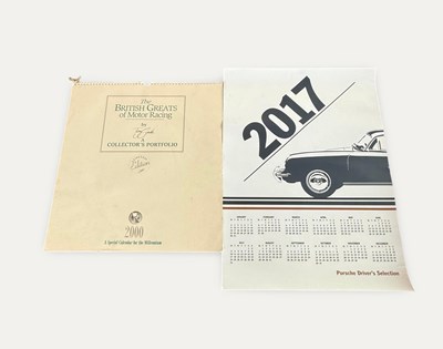 Lot 86 - Two Motoring Calendars