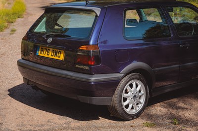 Lot 259 - 1998 Volkswagen Golf GTi Mk. III