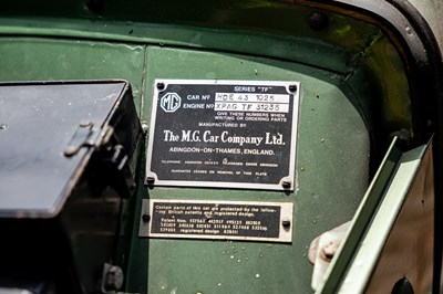 Lot 1954 MG TD