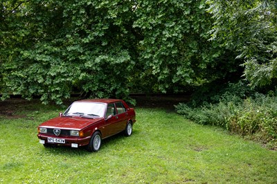 Lot 1981 Alfa Romeo Giulietta 2.0 Turbo Bell & Covill Intercooled