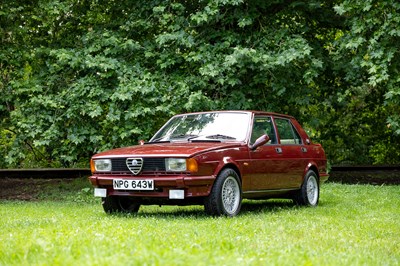 Lot 1981 Alfa Romeo Giulietta 2.0 Turbo Bell & Covill Intercooled