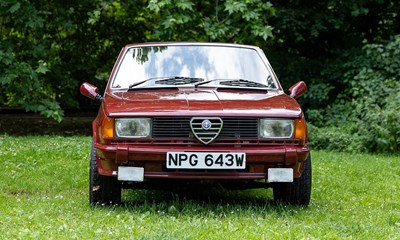 Lot 1981 Alfa Romeo Giulietta 2.0 Turbo Bell & Covill Intercooled