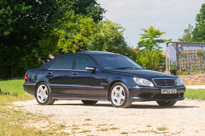 Lot 2002 Mercedes-Benz S55 AMG Limousine