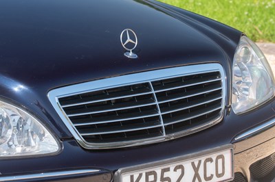 Lot 2002 Mercedes-Benz S55 AMG Limousine