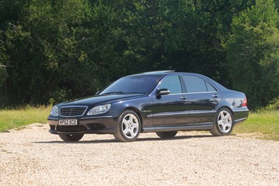 Lot 2002 Mercedes-Benz S55 AMG Limousine