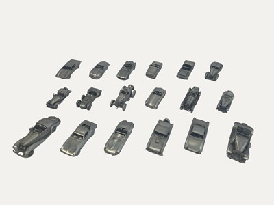 Lot Collection of Danbury Mint Pewter Cars