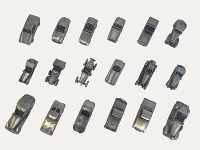 Lot 88 - Collection of Danbury Mint Pewter Cars