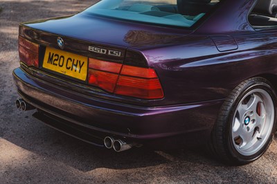 Lot 1994 BMW 850CSi