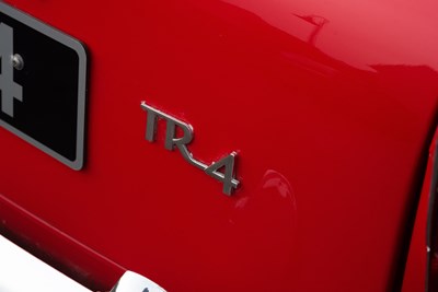 Lot 1961 Triumph TR4