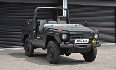 Lot 158 - 1987 Mercedes-Benz G Wagen 240 GD Convertible