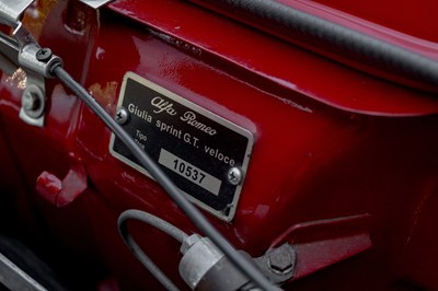 Lot 140 - 1966 Alfa Romeo Giulia Sprint GT Veloce