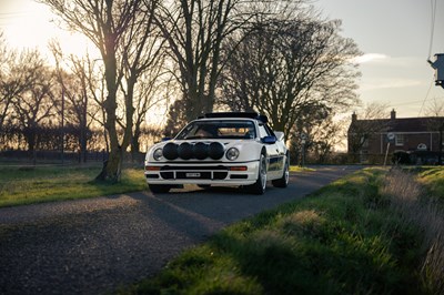 Lot 1986 Ford RS200