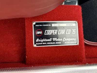 Lot 229 - 1964 Morris Mini Cooper S Mk. I CCC75 Prototype