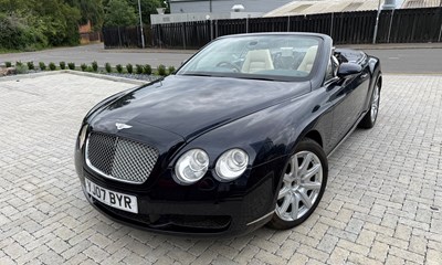 Lot 184 - 2007 Bentley Continental GTC