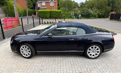Lot 184 - 2007 Bentley Continental GTC