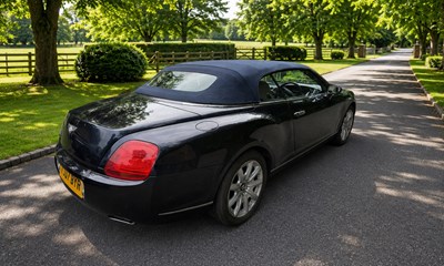 Lot 184 - 2007 Bentley Continental GTC
