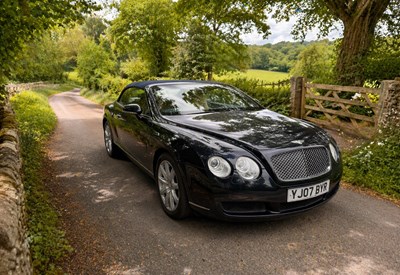Lot 184 - 2007 Bentley Continental GTC