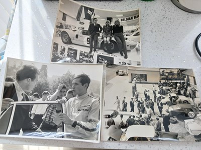 Lot 96 - Three Early Photos Jacky Ickx
