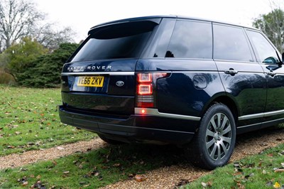 Lot 264 - 2016 Land Rover Range Rover Autobiography Armoured Level 6